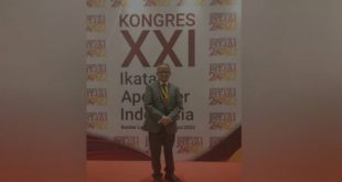 Menjadi Ketua Umum IAI, Noffendri Roestam, Dapat Pesan Ini  dari Gubernur Lampung