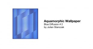 Terinspirasi Air, OPPO LuncurkanAquamorphic Wallpaper ‘Stanczak Blue Diffusion #2