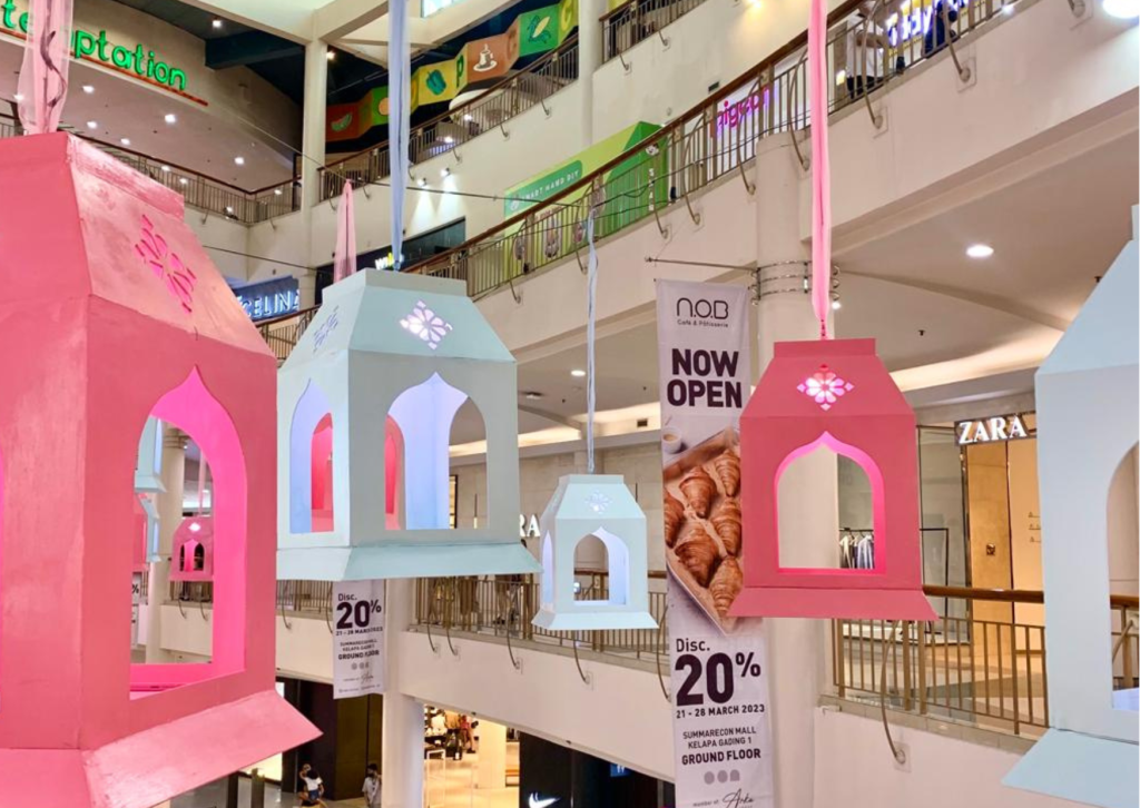 Masjid Pink Semarakkan Ramadan Di Summarecon Mall Kelapa Gading Go