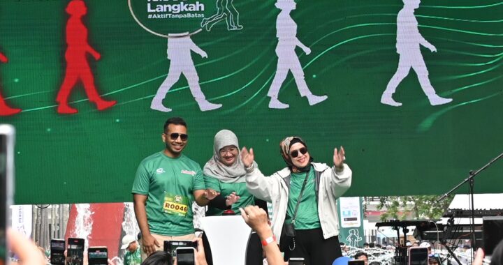 Lawan Osteoporosis, Anlene Kampanyekan Jalan Kaki 10 Ribu Langkah di GBK