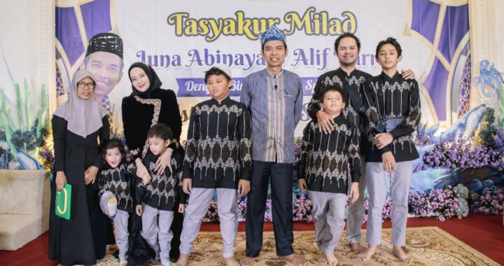 Dokter Ayu Widyaningrum Rayakan Tasyakuran Milad Kedua Puteranya Bersama UAS Dan 1500 Anak Yatim